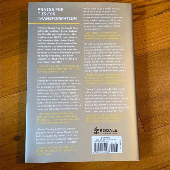 Shaun T book - Picture 2 of 2